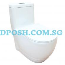 Baron-W-368A One Piece Toilet Bowl