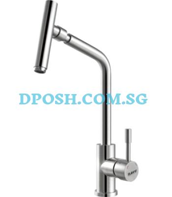 RUBINE INOX-7046-Kitchen Sink Mixer Tap