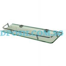 FG-0331 Single Layer  Glass Shelf  ( CLEAR  GLASS )