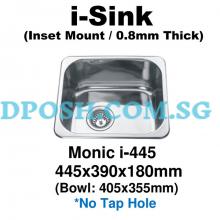 Monic-i-445-Stainless Steel Insert Kitchen Sink 
