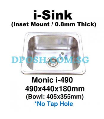 Monic-i-490-Stainless Steel Insert Kitchen Sink