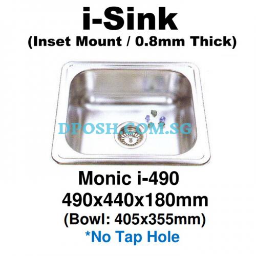 Monici490Stainless Steel Insert Kitchen Sink
