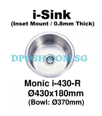 Monic-i-430-R-Stainless Steel Insert Kitchen Sink