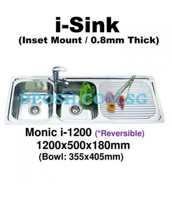 Monic-i-1200-Stainless Steel Insert Kitchen Sink
