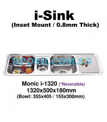 Monic-i-1320-Stainless Steel Insert Kitchen Sink