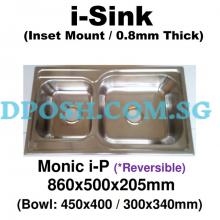 Monic-i-President  Stainless Steel Insert Kitchen Sink 