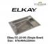 ELKAY-EC-22105-1.2mm Handmade S/Steel Undermount Kitchen Sink 