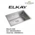 ELKAY-EC-3545-1.2mm Handmade Stainless Steel Undermount Kitchen Sink 