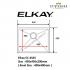 ELKAY-EC-4545-1.2mm Handmade Stainless Steel Undermount Kitchen Sink 