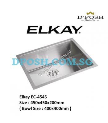 ELKAY-EC-4545-1.2mm Handmade Stainless Steel Undermount Kitchen Sink 