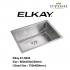 ELKAY-EC-8045-1.2mm Handmade Stainless Steel Undermount Kitchen Sink 