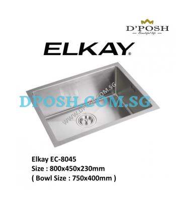 ELKAY-EC-8045-1.2mm Handmade Stainless Steel Undermount Kitchen Sink 