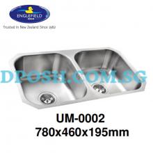 ENGLEFIELD-UM-0002  Stainless Steel Undermount Sink 