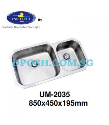 ENGLEFIELD-UM-2035 Stainless Steel Undermount Sink