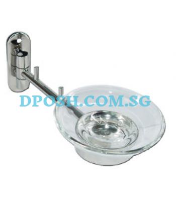 FAC-891002-Swivel Soap Dish Holder With Hooks