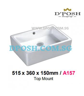 Baron-A157-Counter Top Ceramic Basin