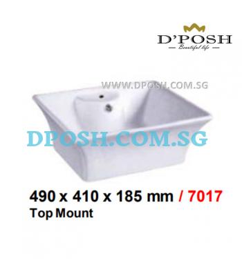 Baron-7017-Counter Top Ceramic Basin