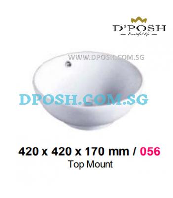 Baron-A056-Counter Top Ceramic Basin