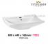 Baron-7032-Wall Mounted Ceramic Basin