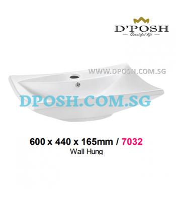 Baron-7032-Wall Mounted Ceramic Basin