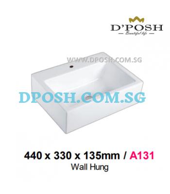 Baron-A131-Wall Mounted Ceramic Basin