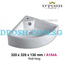 Baron-A154A-Wall Mounted Ceramic Basin