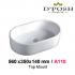 Baron-A110-Counter Top Ceramic Basin