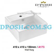 Baron-A173-Counter Top/Wall Mounted  Ceramic Basin