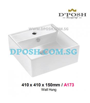 Baron-A173-Counter Top/Wall Mounted  Ceramic Basin