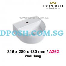 Baron-A262-Wall Mounted Ceramic Basin