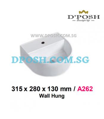 Baron-A262-Wall Mounted Ceramic Basin