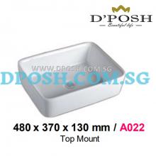 Baron-A022-Counter Top Ceramic Basin