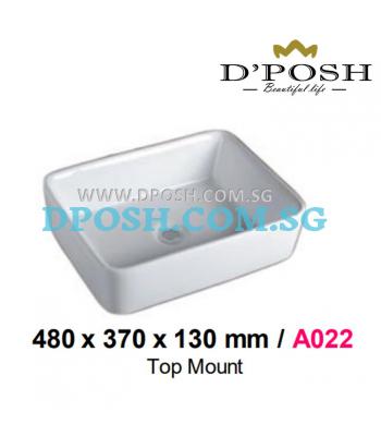 Baron-A022-Counter Top Ceramic Basin