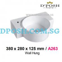 Baron-A263-Wall Mounted Ceramic Basin