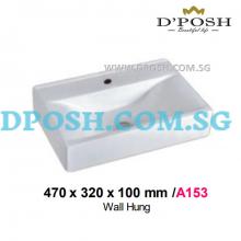 Baron-A153-Wall Mounted Ceramic Basin