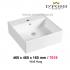 Baron-7019-Wall Mounted Ceramic Basin