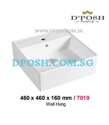 Baron-7019-Wall Mounted Ceramic Basin