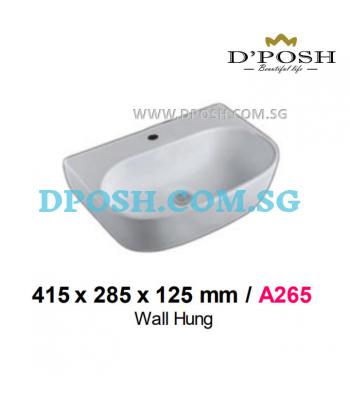 Baron-A265-Wall Mounted Ceramic Basin