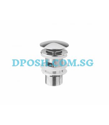 FT-1007-1/4'' Mushroom Pop Up Watse With Overflow
