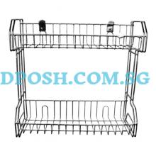 FT-9101-S/Steel 2 Tier Rectangular  Rack 