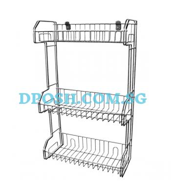 FT-9103-S/Steel 3 Tiers Rectangular  Rack   