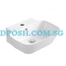 CT-35-Wall mounted ceramic basin