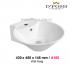 Baron-A168-Wall Mounted Ceramic Basin