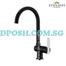 NTL-2003-BLACK-Kitchen Sink Mixer Tap