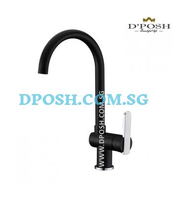NTL-2003-BLACK-Kitchen Sink Mixer Tap