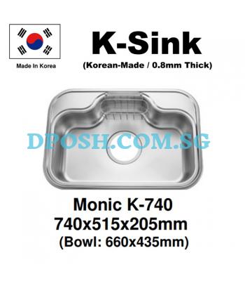 Monic-K-740-Stainless Steel Insert Kitchen Sink