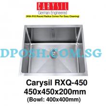 CARYSIL-RXQ-450-1.2mm Handmade Stainless Steel Undermount Kitchen Sink 