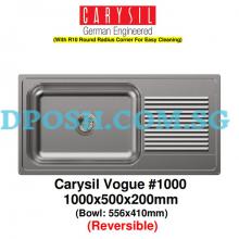 CARYSIL-VOGUE#1000-Stainless Steel Insert Kitchen Sink 