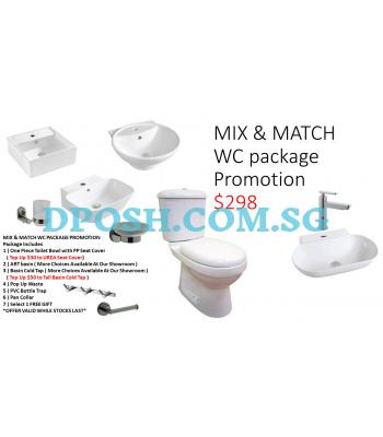 MIX & MATCH WC PACKAGE PROMOTION 