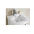 3001W-41-Stainless Steel Basin Cabinet with Mirror ( White )